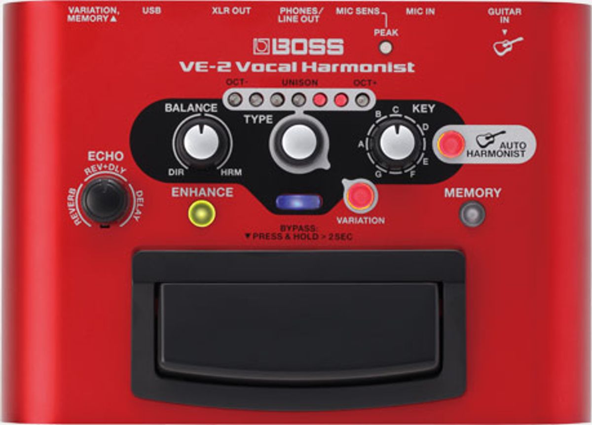 Boss VE-2 vokal-prosessor